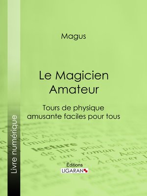 cover image of Le Magicien Amateur